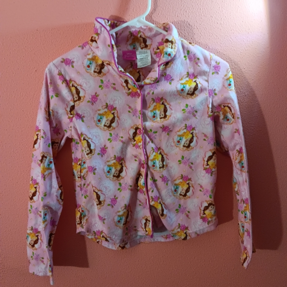 Bell Disney princess pajama top.